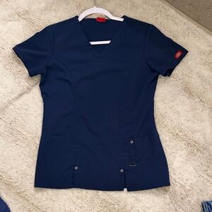 Dickies Women's Navy Short Sleeve Top